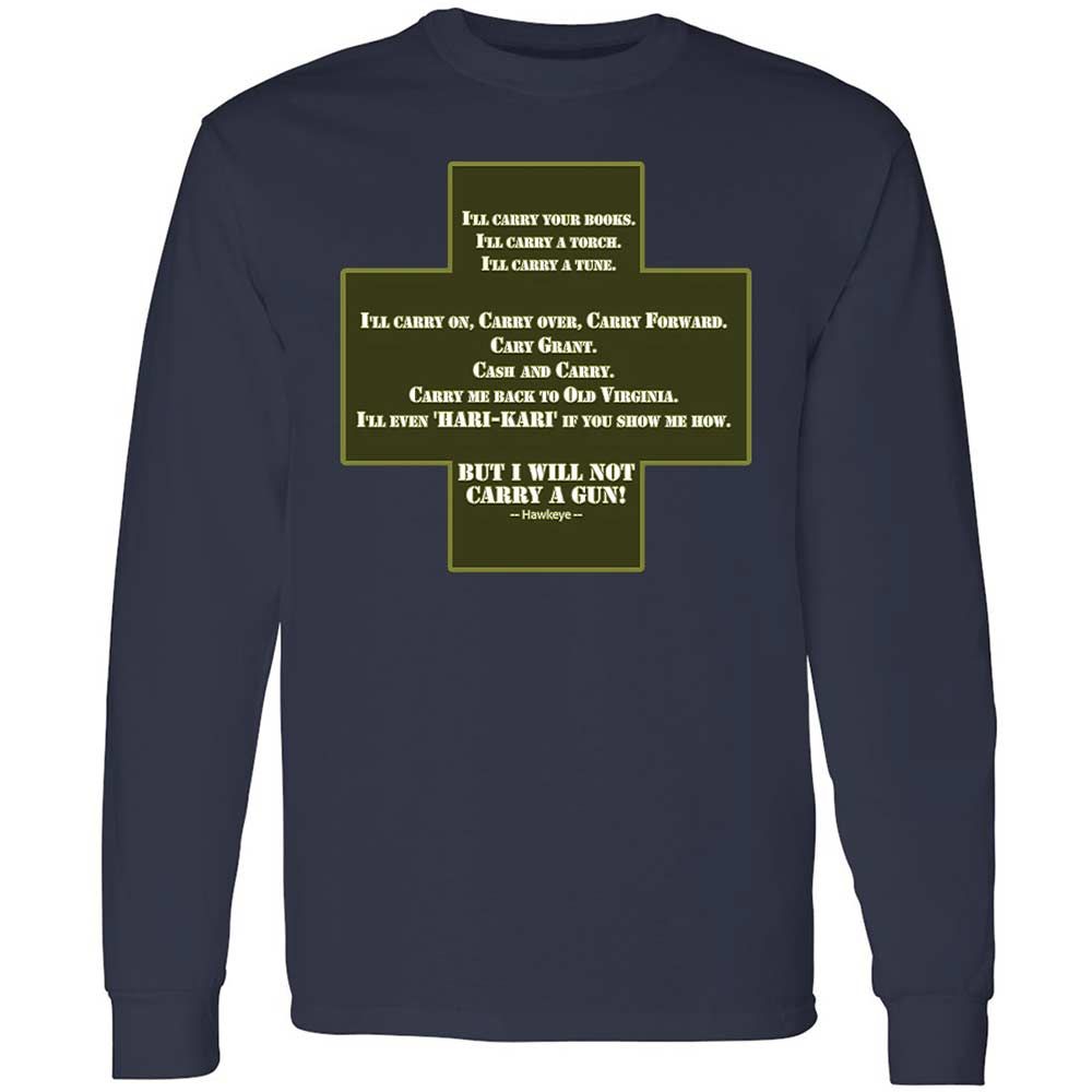 I Will Not Carry a Gun - Navy - 13
