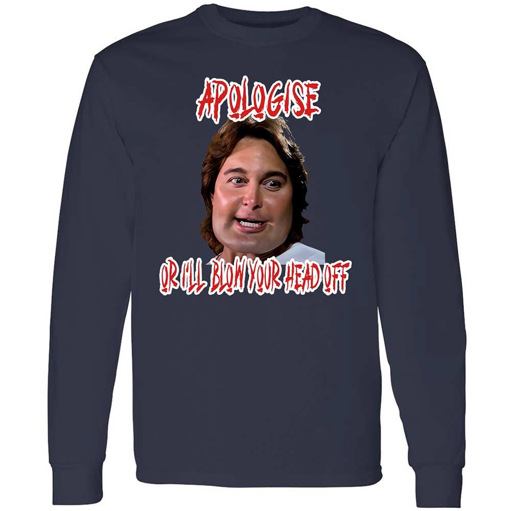 Long Sleeve T-Shirt - ZLXDWE12 - Navy - 13