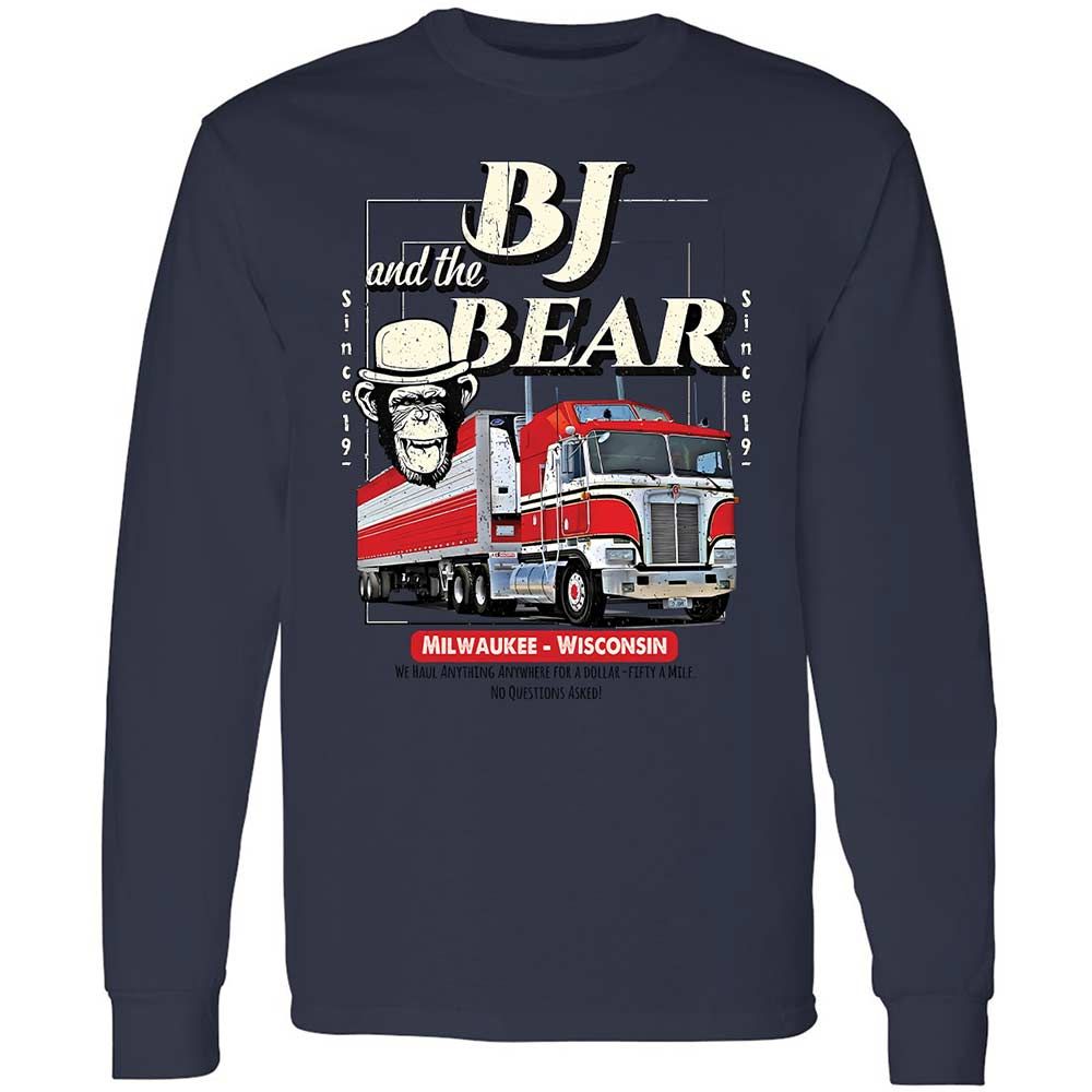 Long Sleeve T-Shirt - GG8X2JE7 - Navy - 13