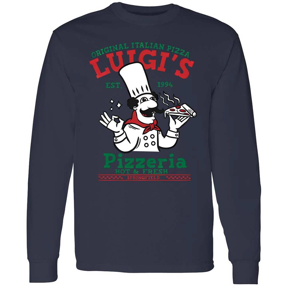 Long Sleeve T-Shirt - Z1FZW234 - Navy - 13