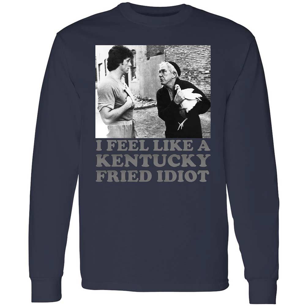 Long Sleeve T-Shirt - H2QAJCUC - Navy - 13