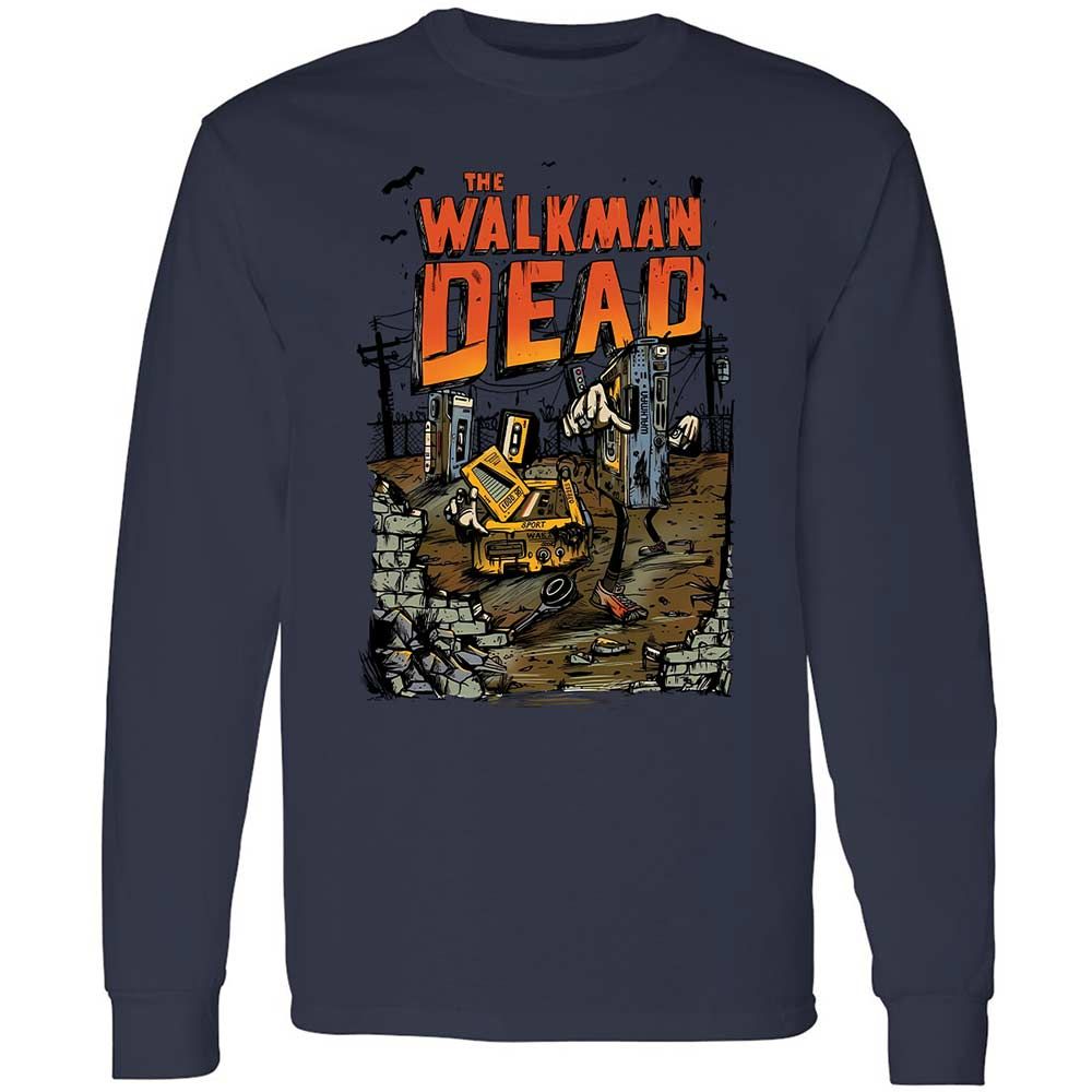 The Walkman Dead - Navy - 13