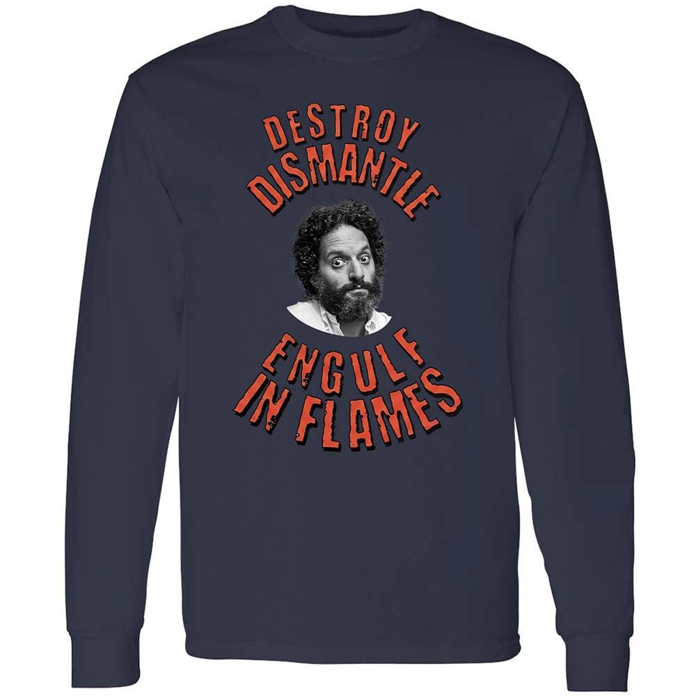 Destroy, Dismantle, Engulf in Flames - Navy - 13