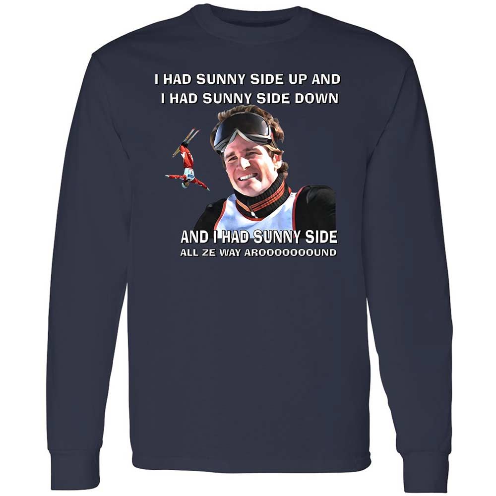Long Sleeve T-Shirt - W6LFUTF5 - Navy - 13