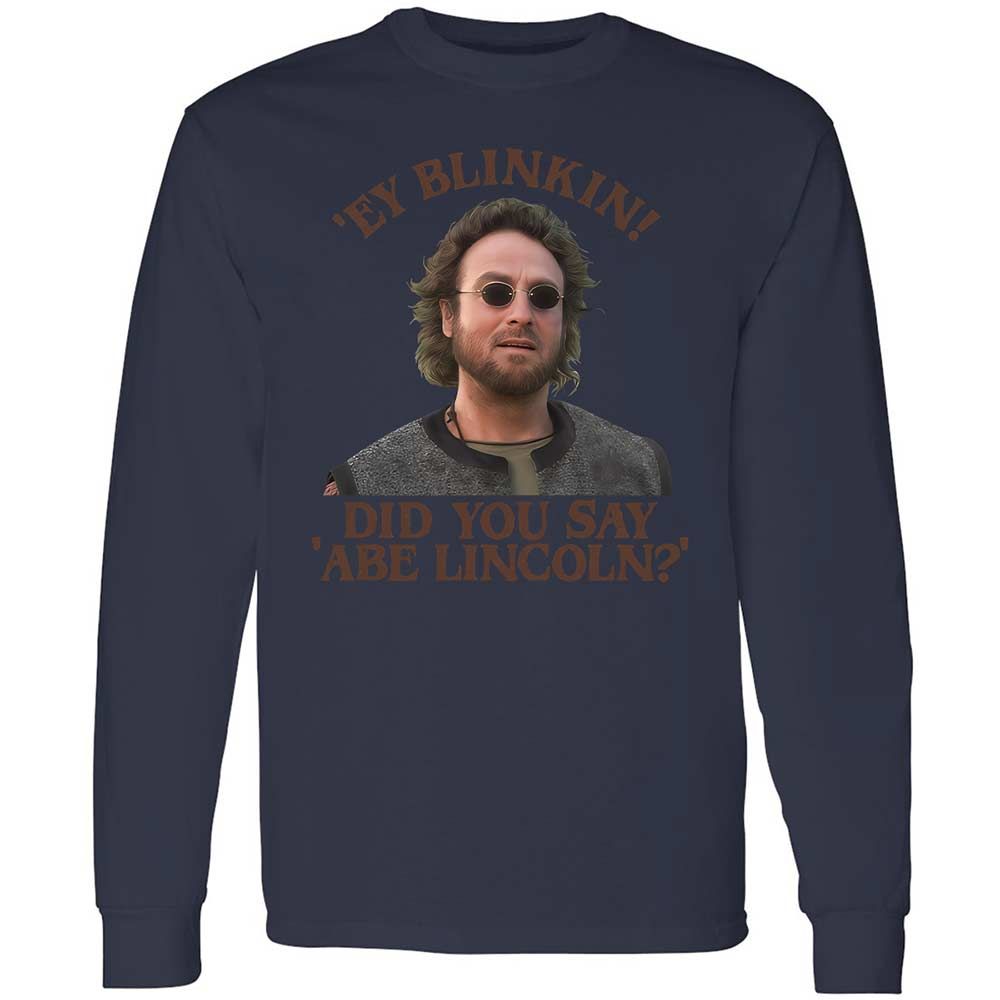 Did You Say Abe Lincoln - Navy - 13