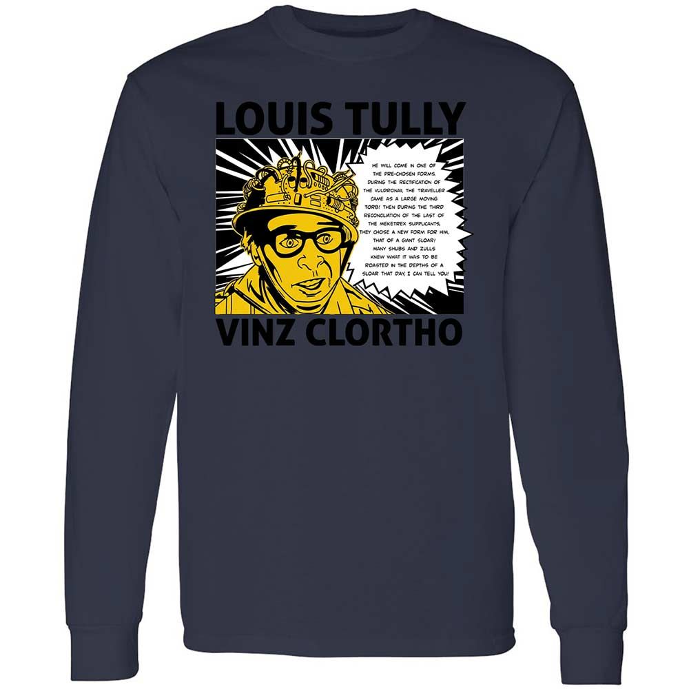 Long Sleeve T-Shirt - VQBVL2X6 - Navy - 13