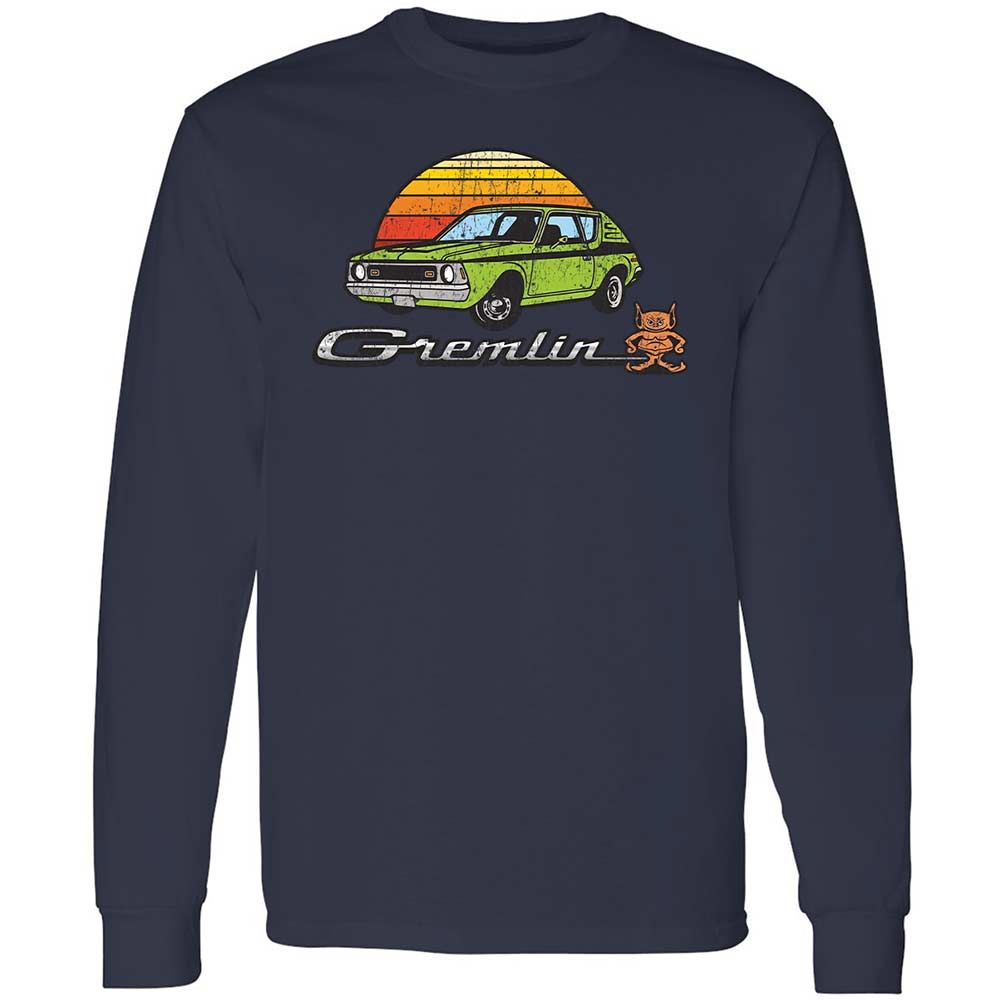 Long Sleeve T-Shirt - Q1XDH74G - Navy - 13