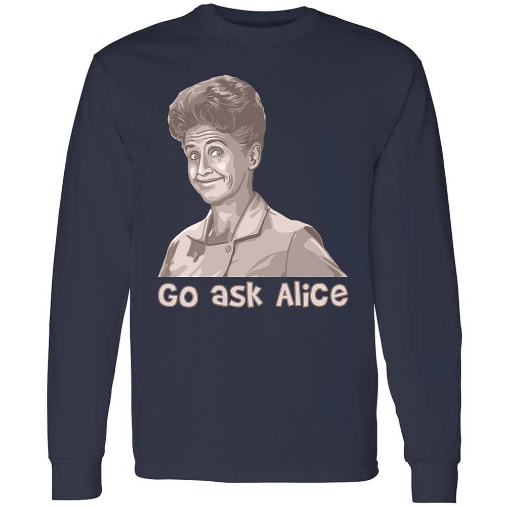 Long Sleeve T-Shirt - AZ11N9A8 - Navy - 13