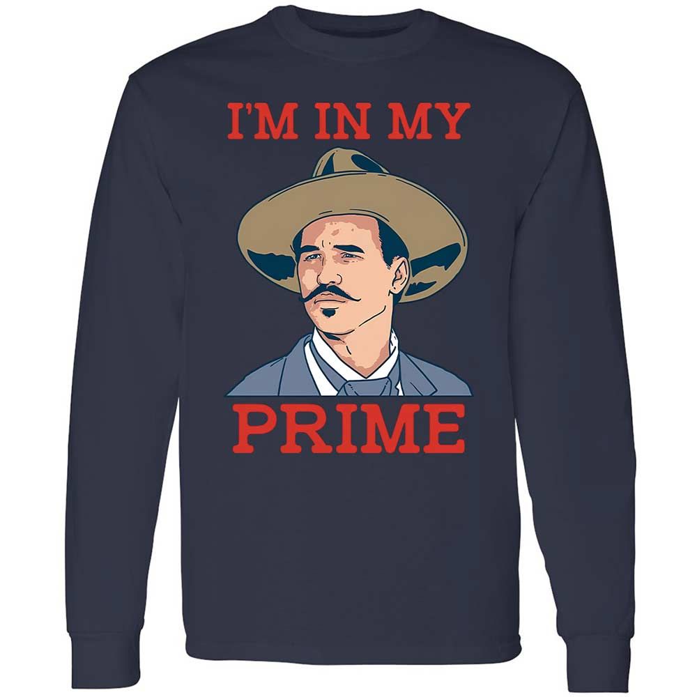 Long Sleeve T-Shirt - HJMHSQ6L - Navy - 13