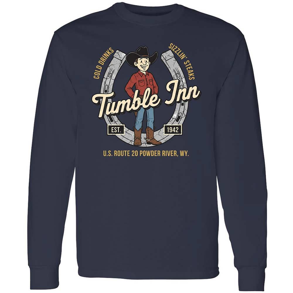 Long Sleeve T-Shirt - 4LYWMWHF - Navy - 13