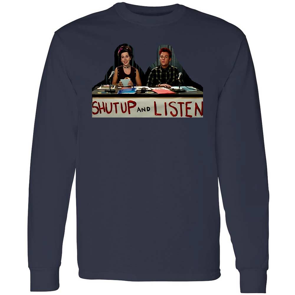 Long Sleeve T-Shirt - X1C5QY8Z - Navy - 13