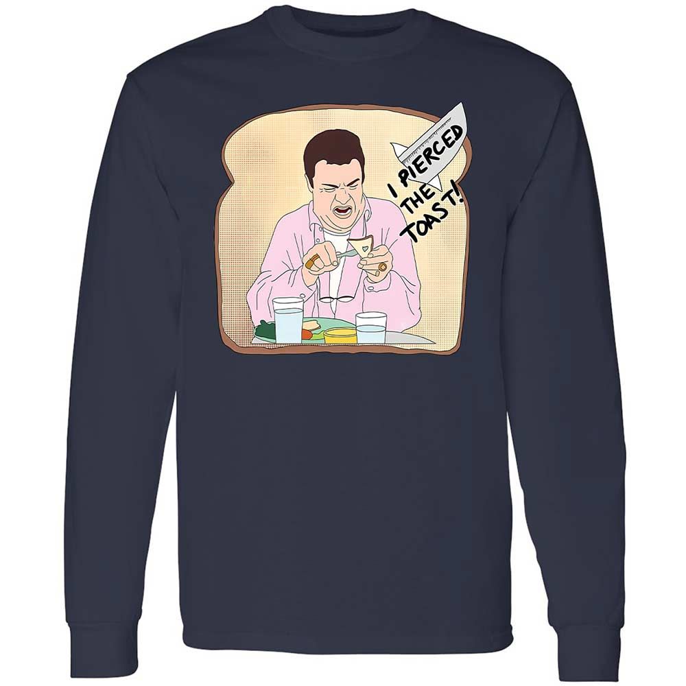Long Sleeve T-Shirt - ZWZNQVXF - Navy - 13