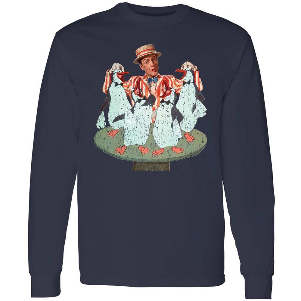 Long Sleeve T-Shirt - 5PB7KF57 - Navy - 13