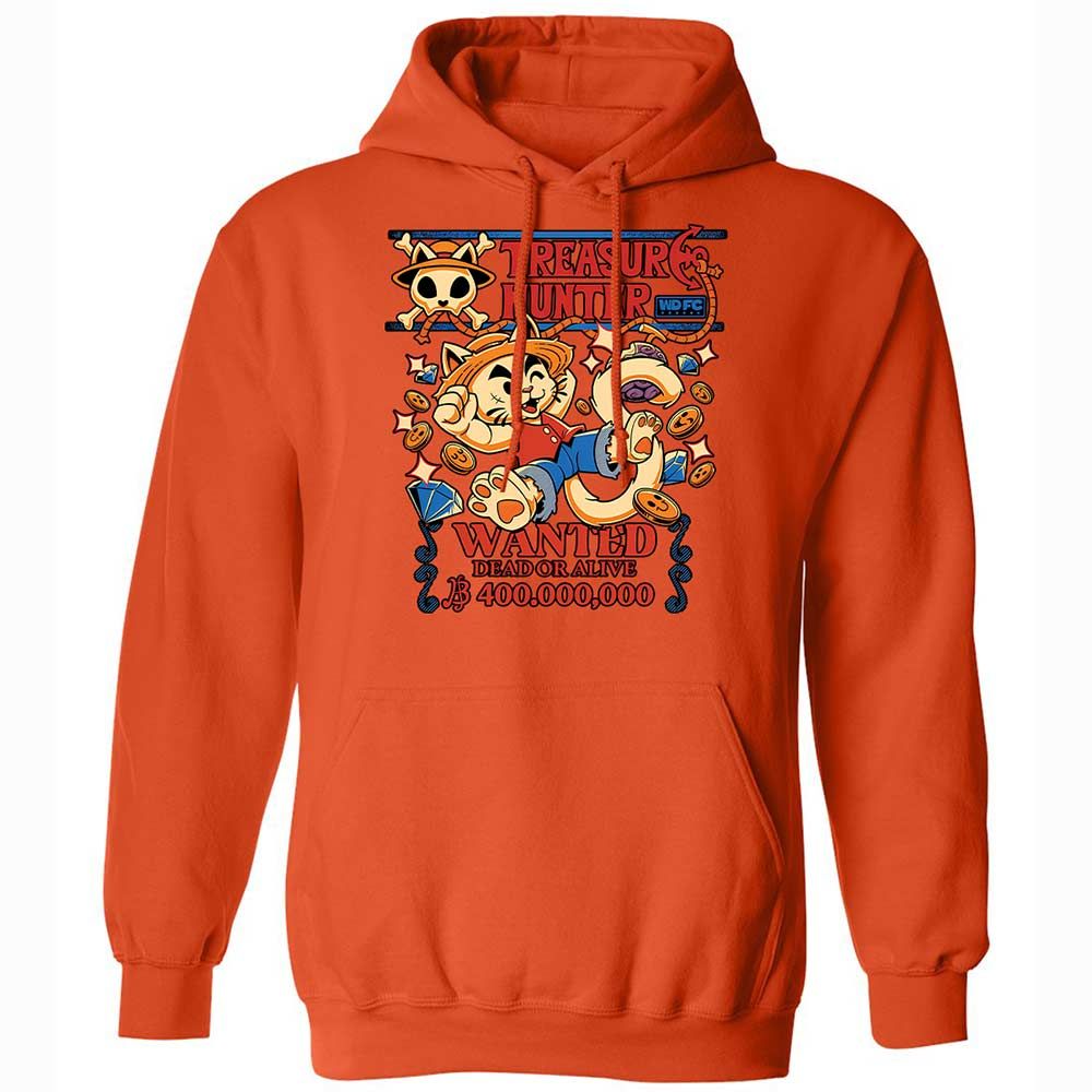 Classic Unisex Hoodie - U3NXK2R9 - Orange - 13