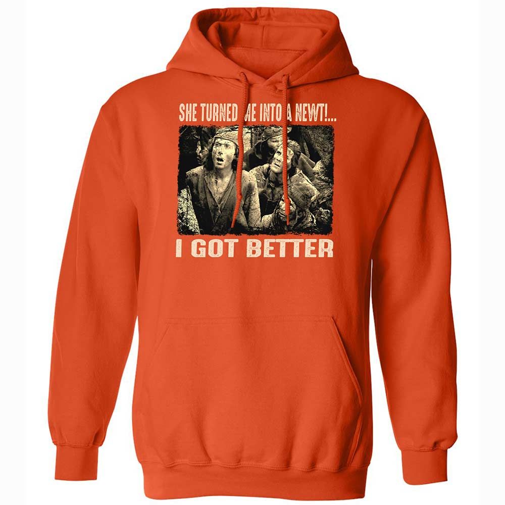 Classic Unisex Hoodie - K6D21DEQ - Orange - 13