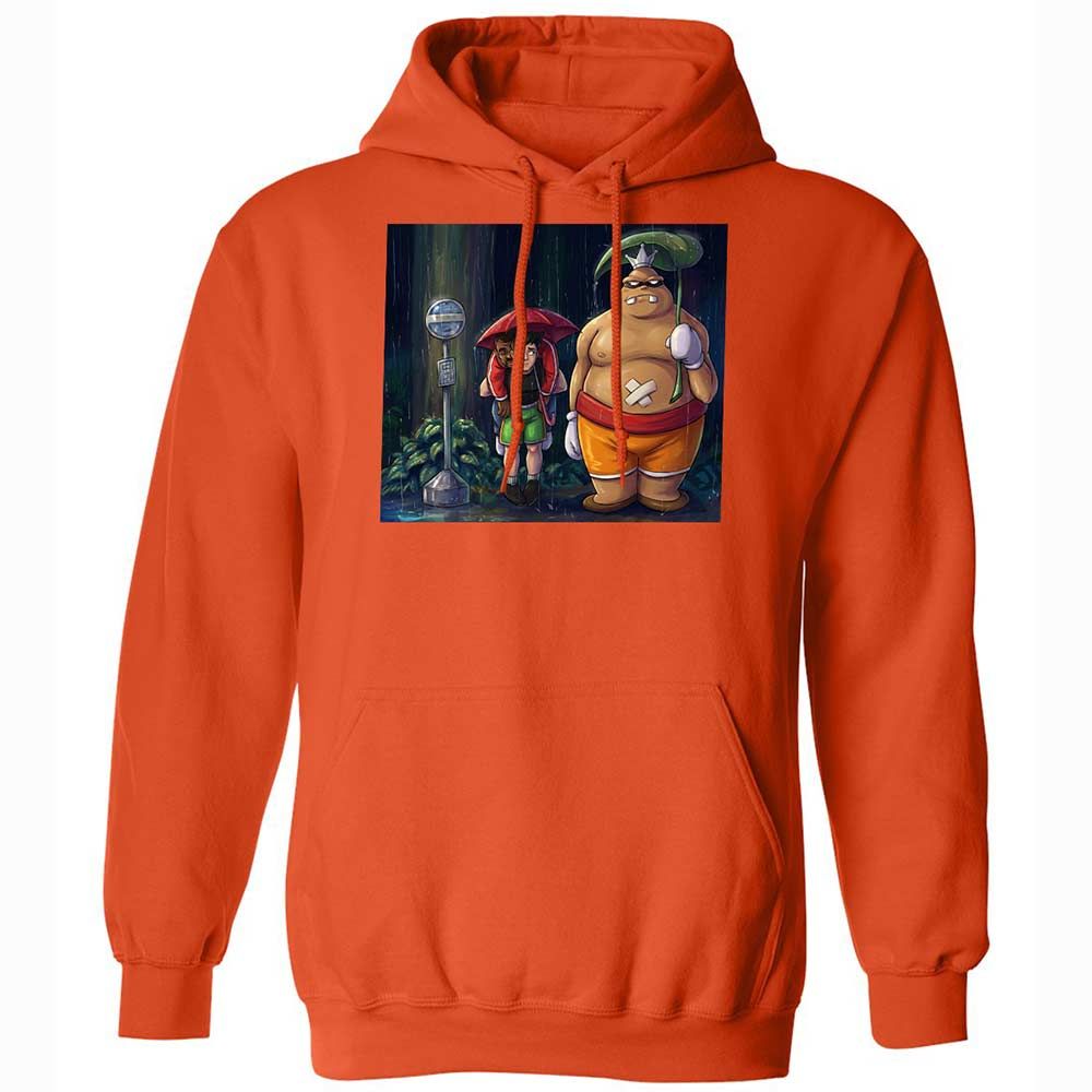 Classic Unisex Hoodie - 53NEYTJ2 - Orange - 13