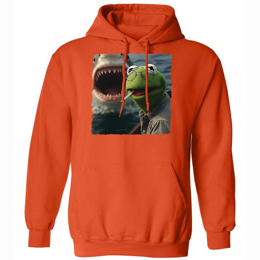 Classic Unisex Hoodie - PZQZ4XBW - Orange - 13