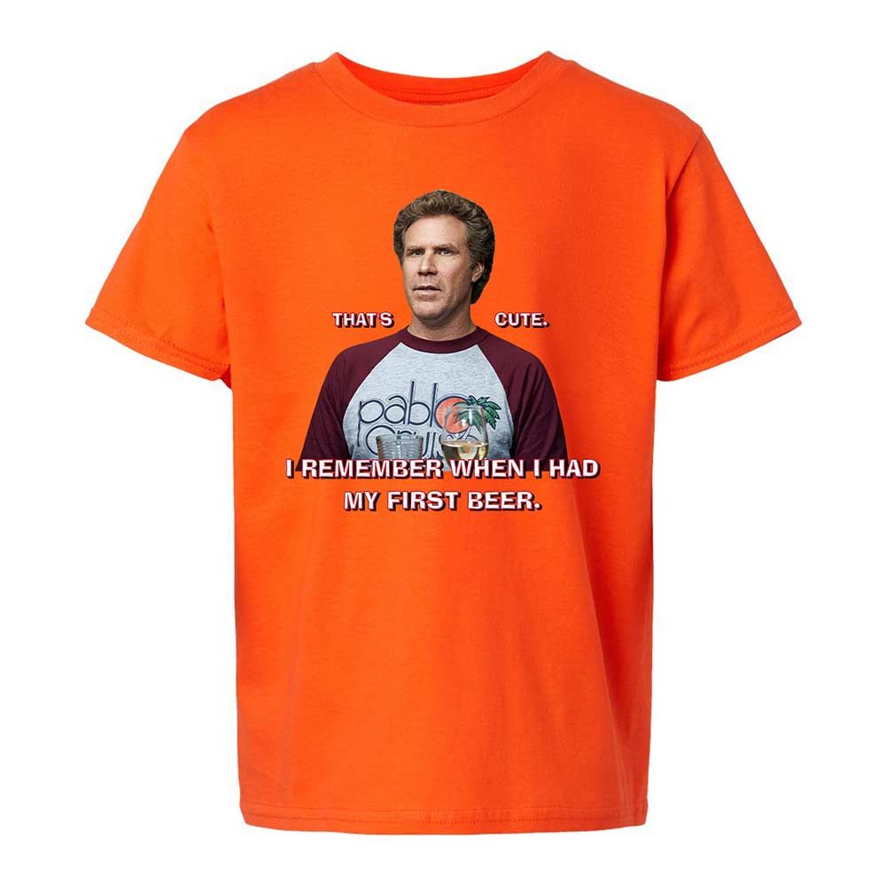 Kids T-Shirt - 8XM6VUKL - Orange - 13