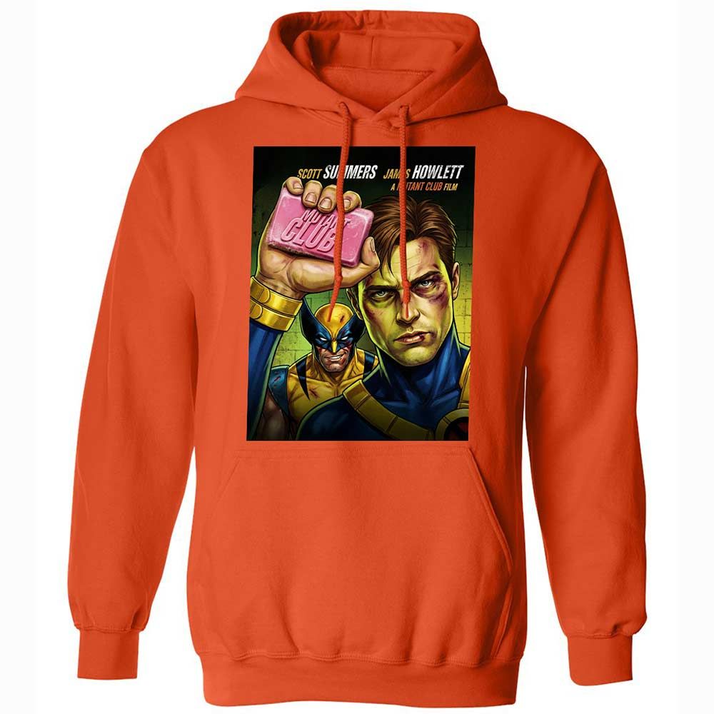 Classic Unisex Hoodie - 45RAN8Q9 - Orange - 13