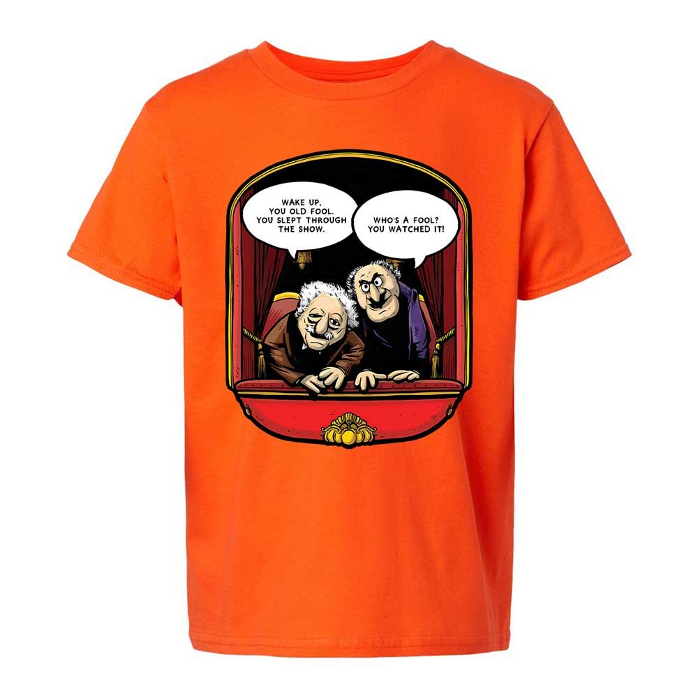 Statler and Waldorf (Wake Up) - Orange - 13