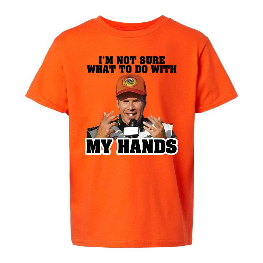 I'm Not Sure What To Do With My Hands - Orange - 13