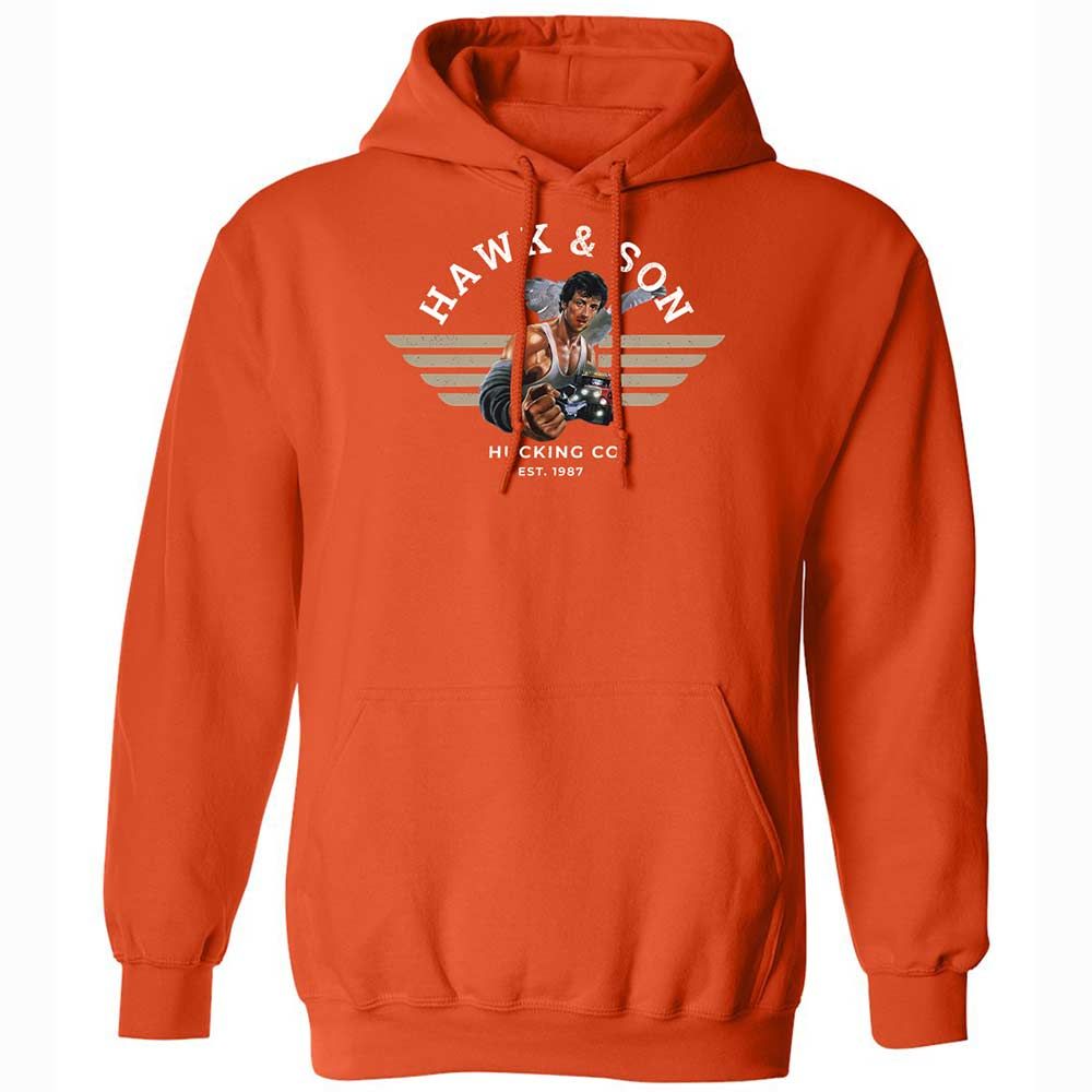 Classic Unisex Hoodie - UVRBA4A5 - Orange - 13