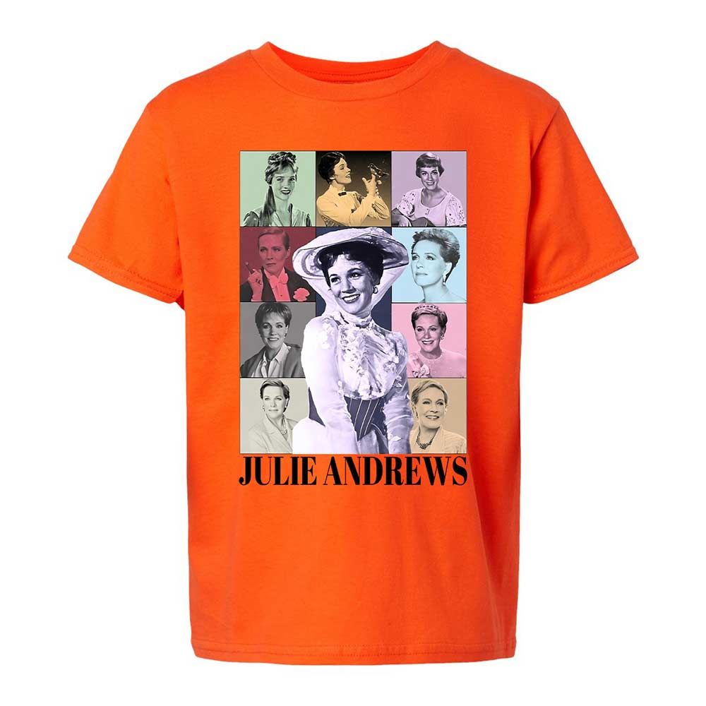 Kids T-Shirt - White - Orange - 13