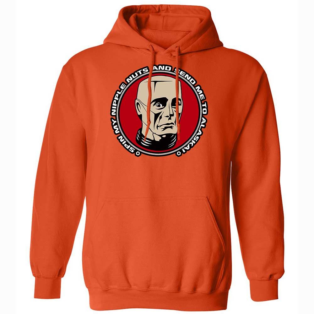 Classic Unisex Hoodie - 4681SSGY - Orange - 13