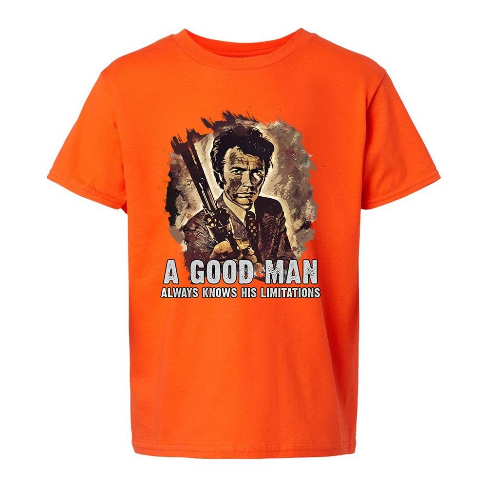 A good man always knows his limitations - Orange - 13