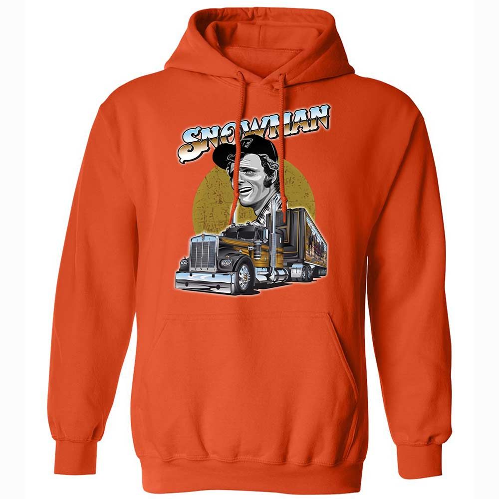 Classic Unisex Hoodie - 4NA43ESJ - Orange - 13