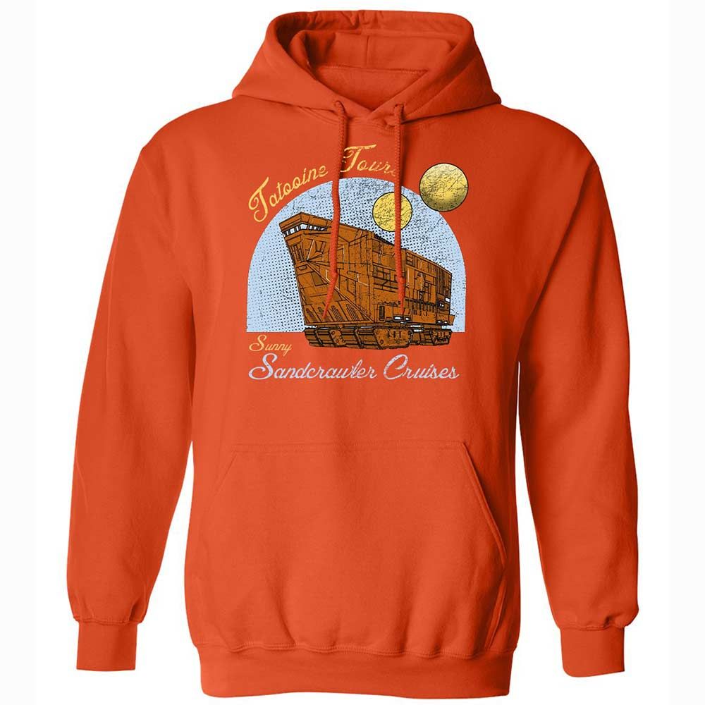 Classic Unisex Hoodie - 5JXQMUBY - Orange - 13
