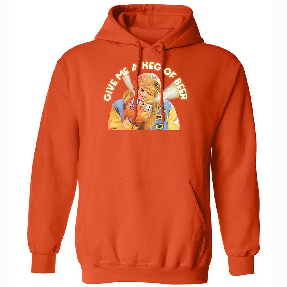 Classic Unisex Hoodie - ZCWUWRGX - Orange - 13