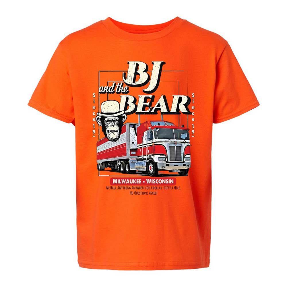 Kids T-Shirt - ATVXNT7R - Orange - 13