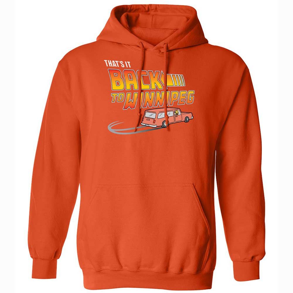 Classic Unisex Hoodie - 8T3ZJ1BH - Orange - 13