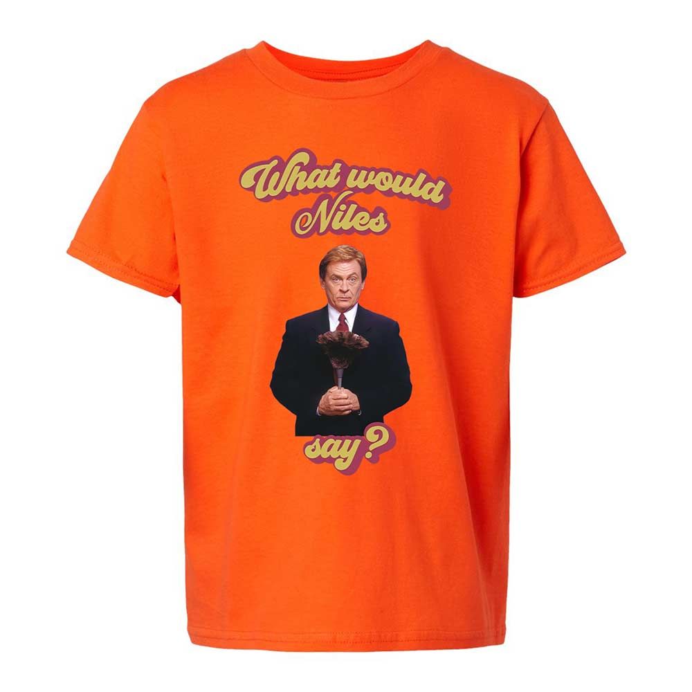 Kids T-Shirt - XQZ1KQ6U - Orange - 13
