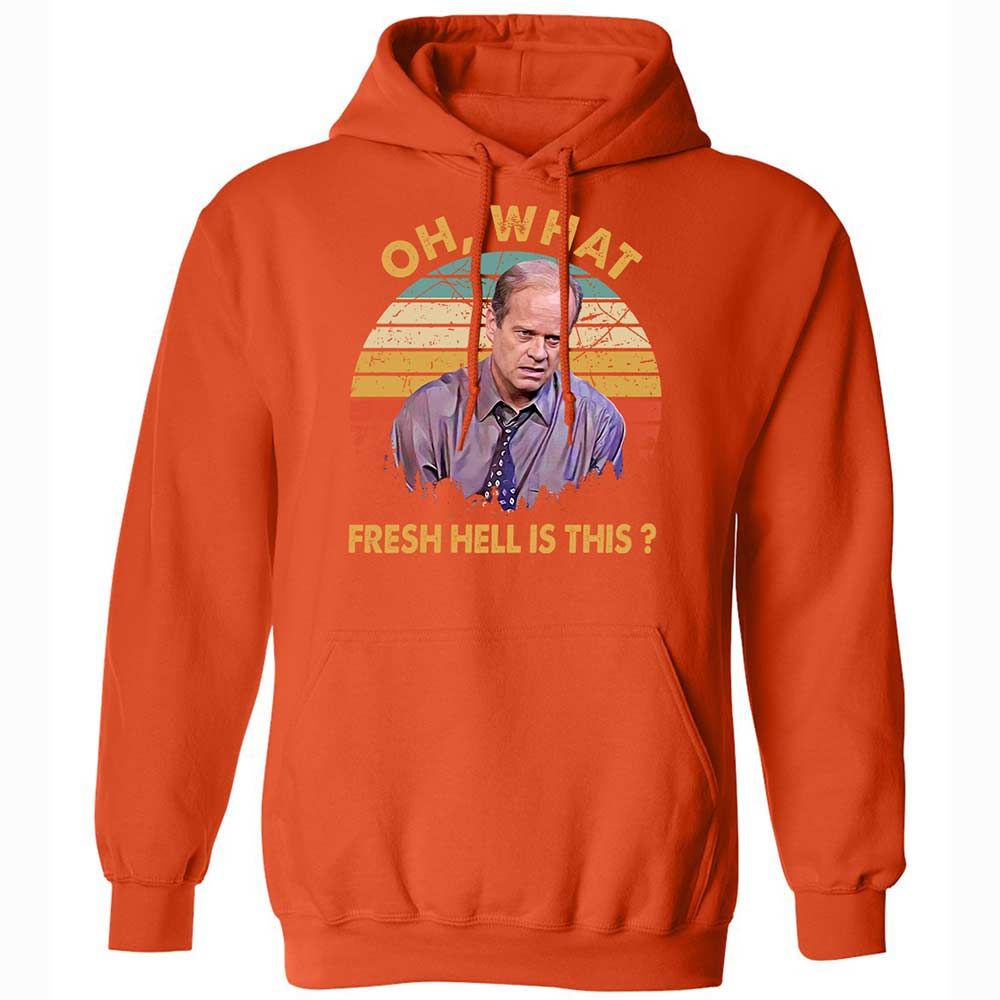 Oh What Fresh Hell Is This - Orange - 13