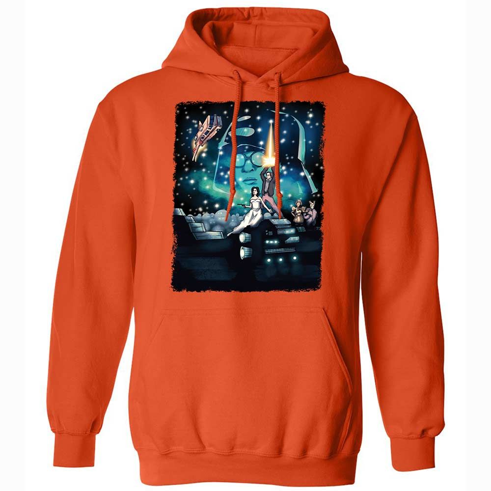Classic Unisex Hoodie - J15MGK5Y - Orange - 13