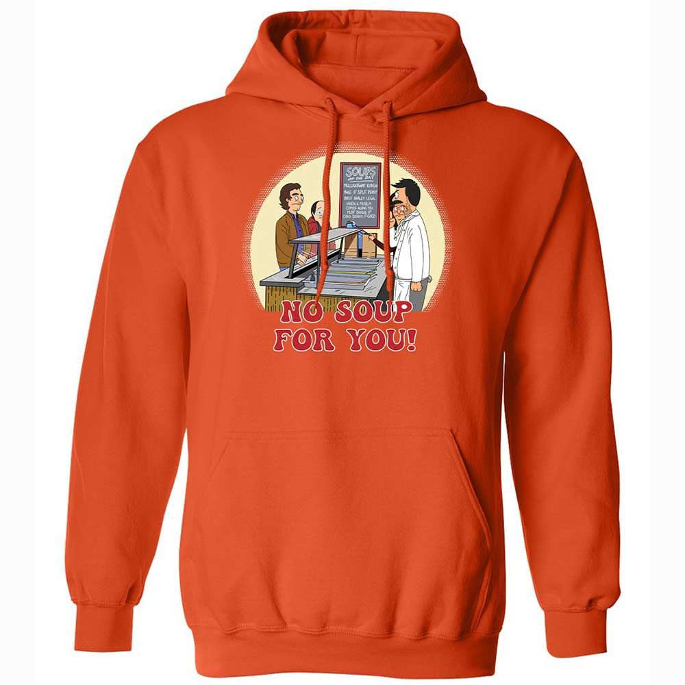 Classic Unisex Hoodie - 2UDLKC23 - Orange - 13