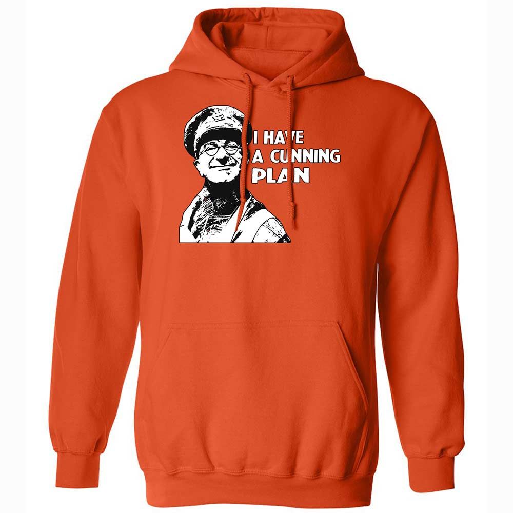 Classic Unisex Hoodie - 53XMVVHT - Orange - 13