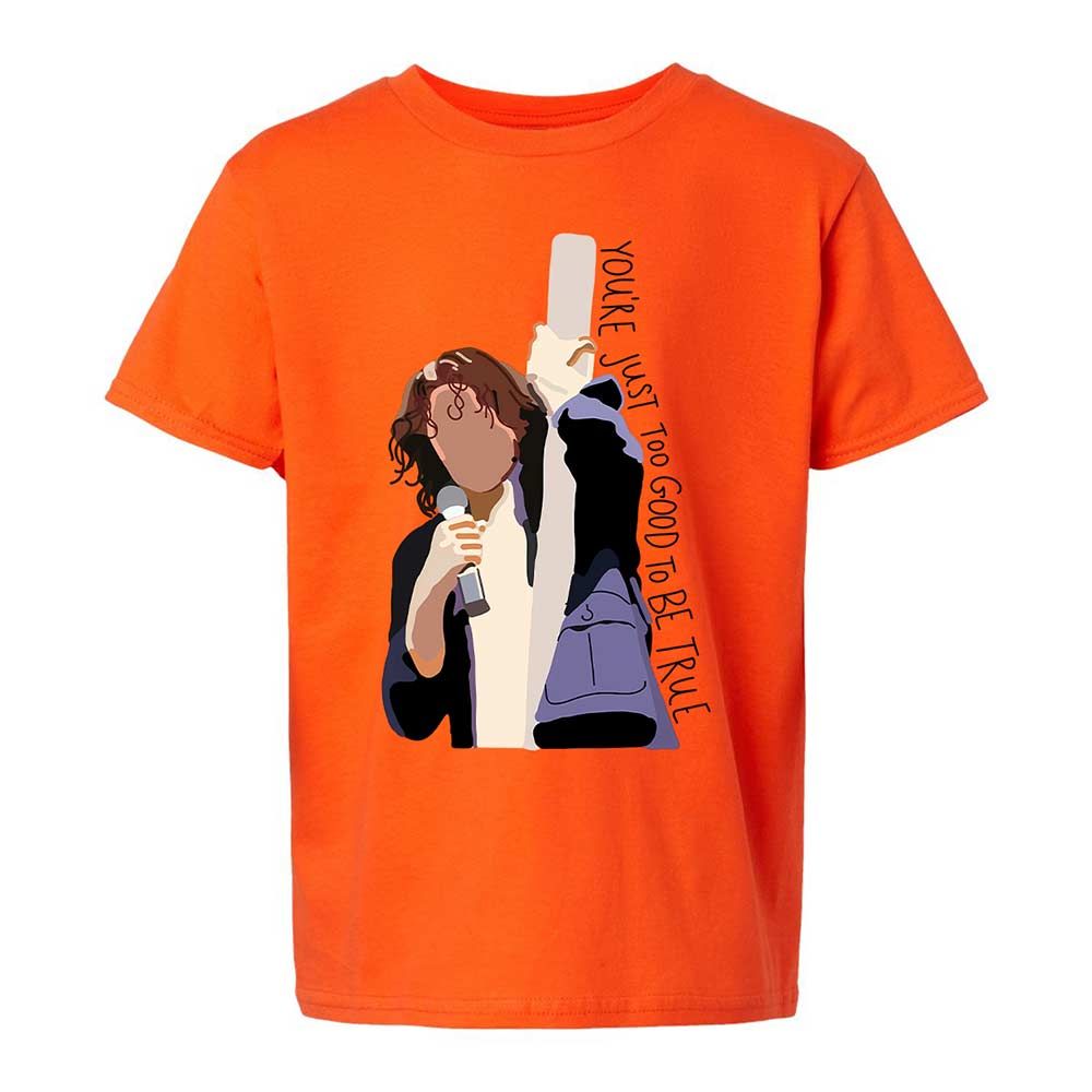 Kids T-Shirt - NELBDG25 - Orange - 13