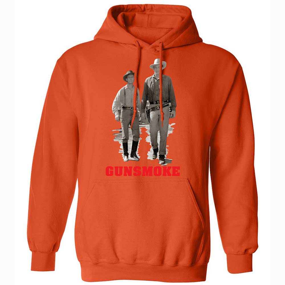 Classic Unisex Hoodie - KLSY438P - Orange - 13