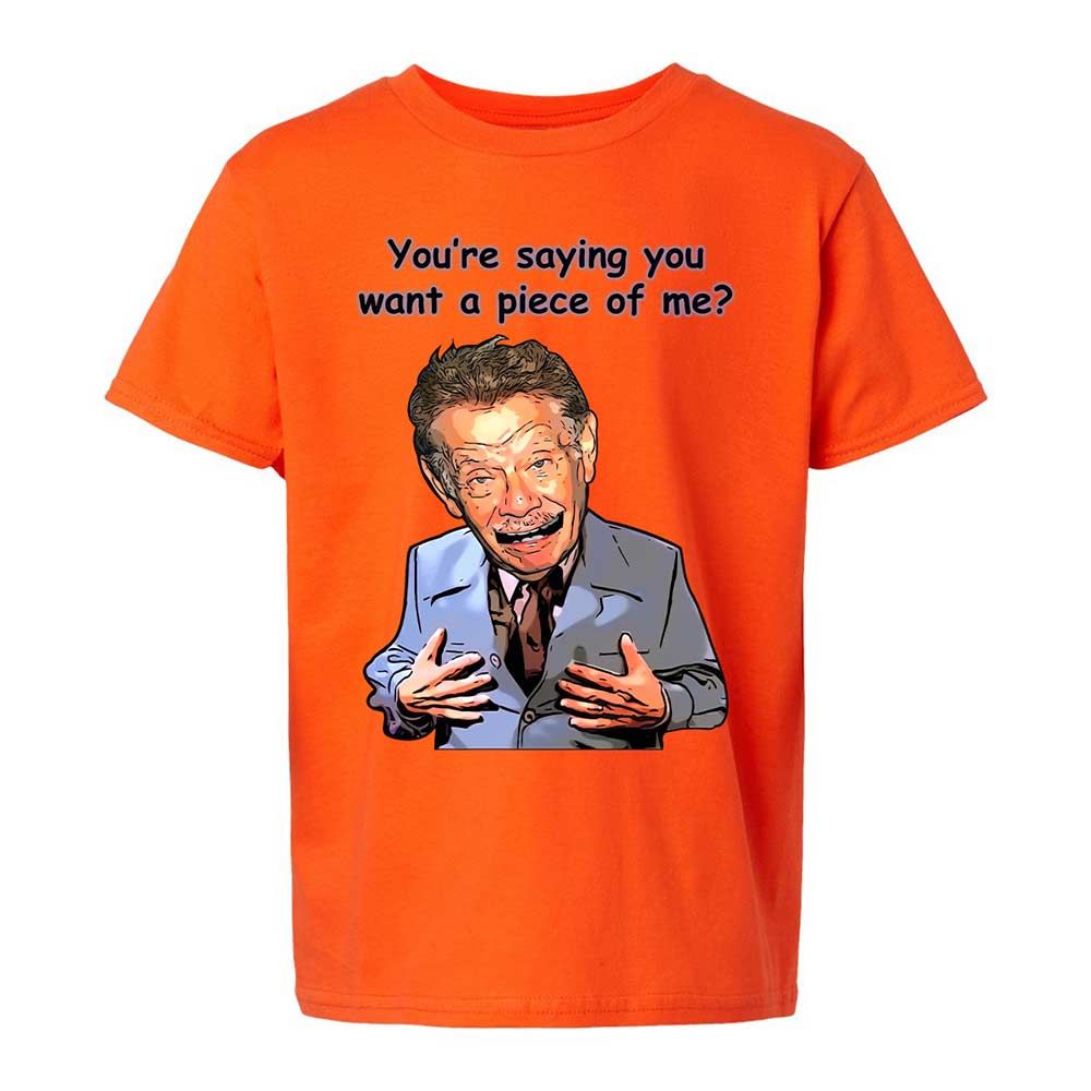 Kids T-Shirt - YB1XK6GJ - Orange - 13