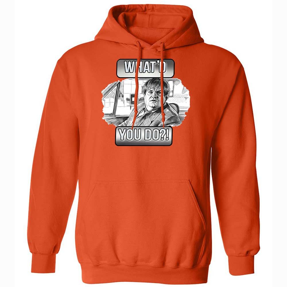 Classic Unisex Hoodie - 5AAWYPXU - Orange - 13