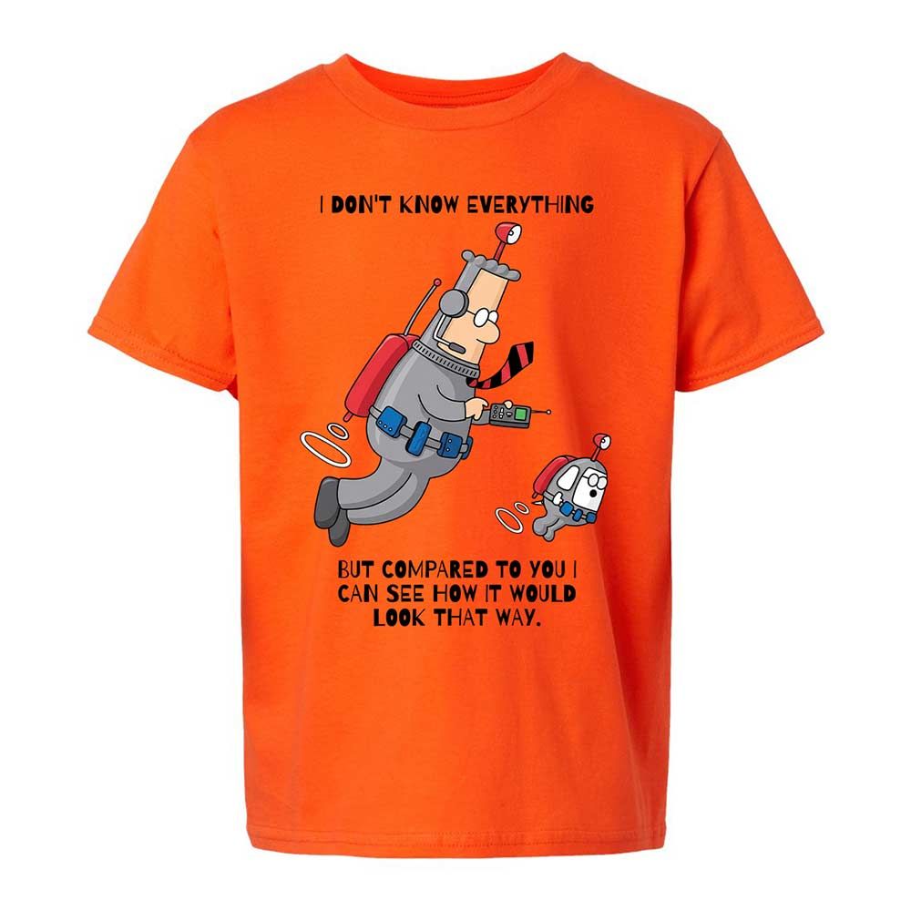 I don't know everything - Orange - 13