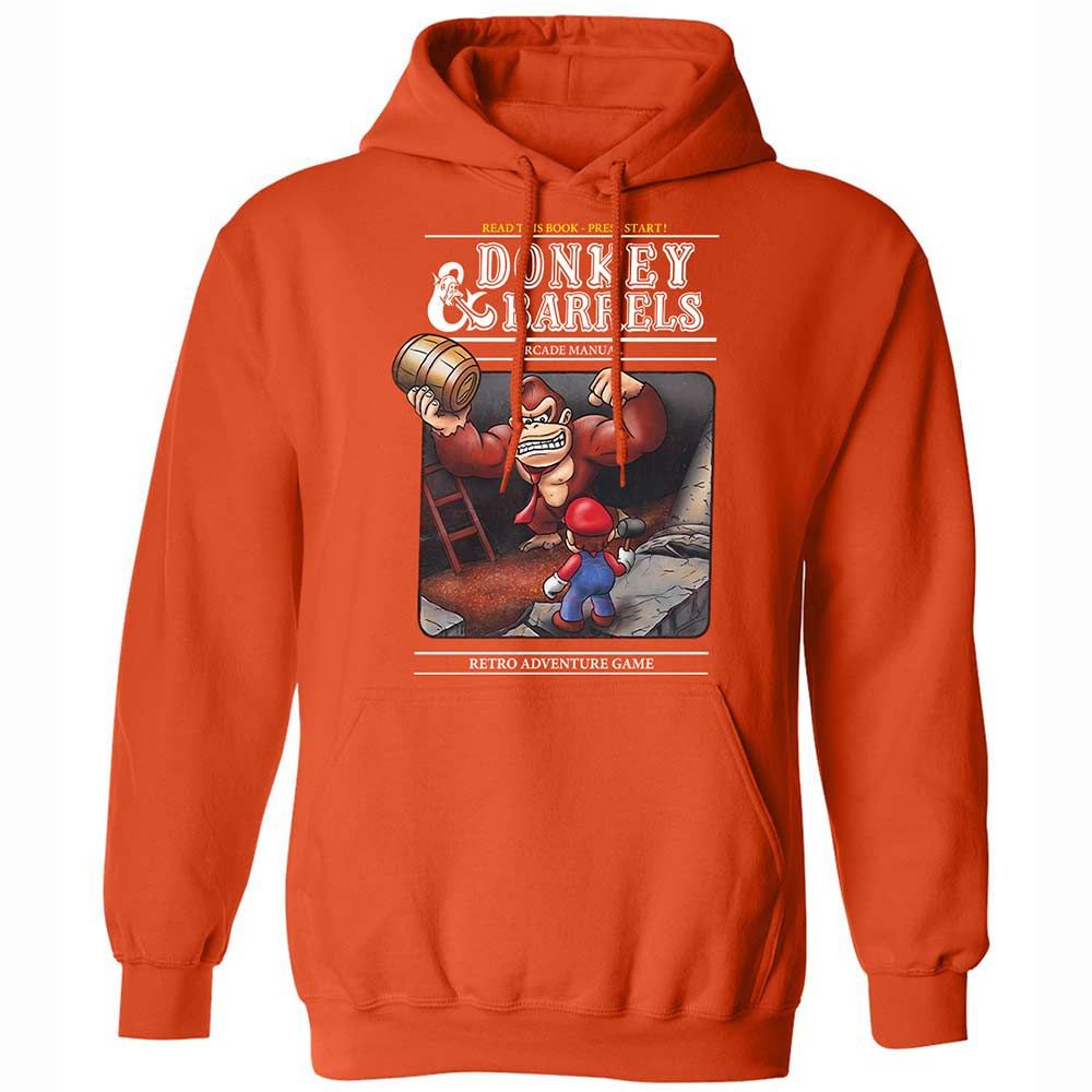 Classic Unisex Hoodie - LTCHY64T - Orange - 13