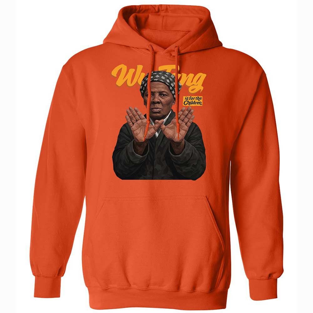 Classic Unisex Hoodie - Black - Orange - 13