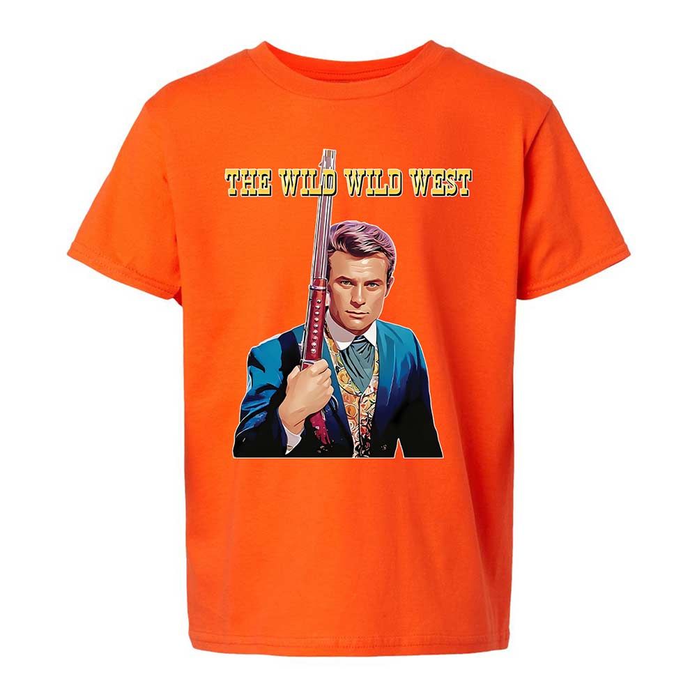 Kids T-Shirt - 5LYCDKJF - Orange - 13
