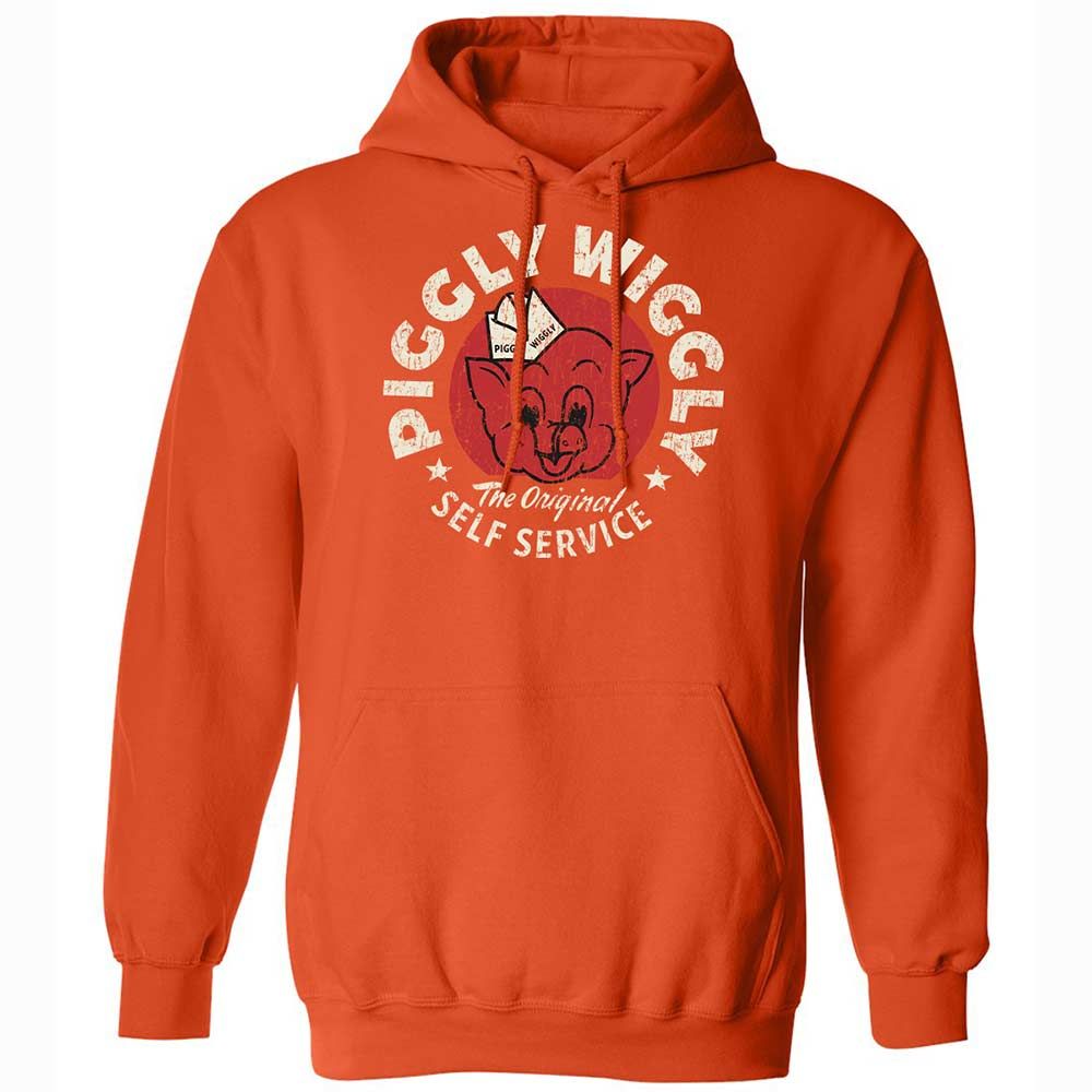 Classic Unisex Hoodie - 4MHVN6NH - Orange - 13