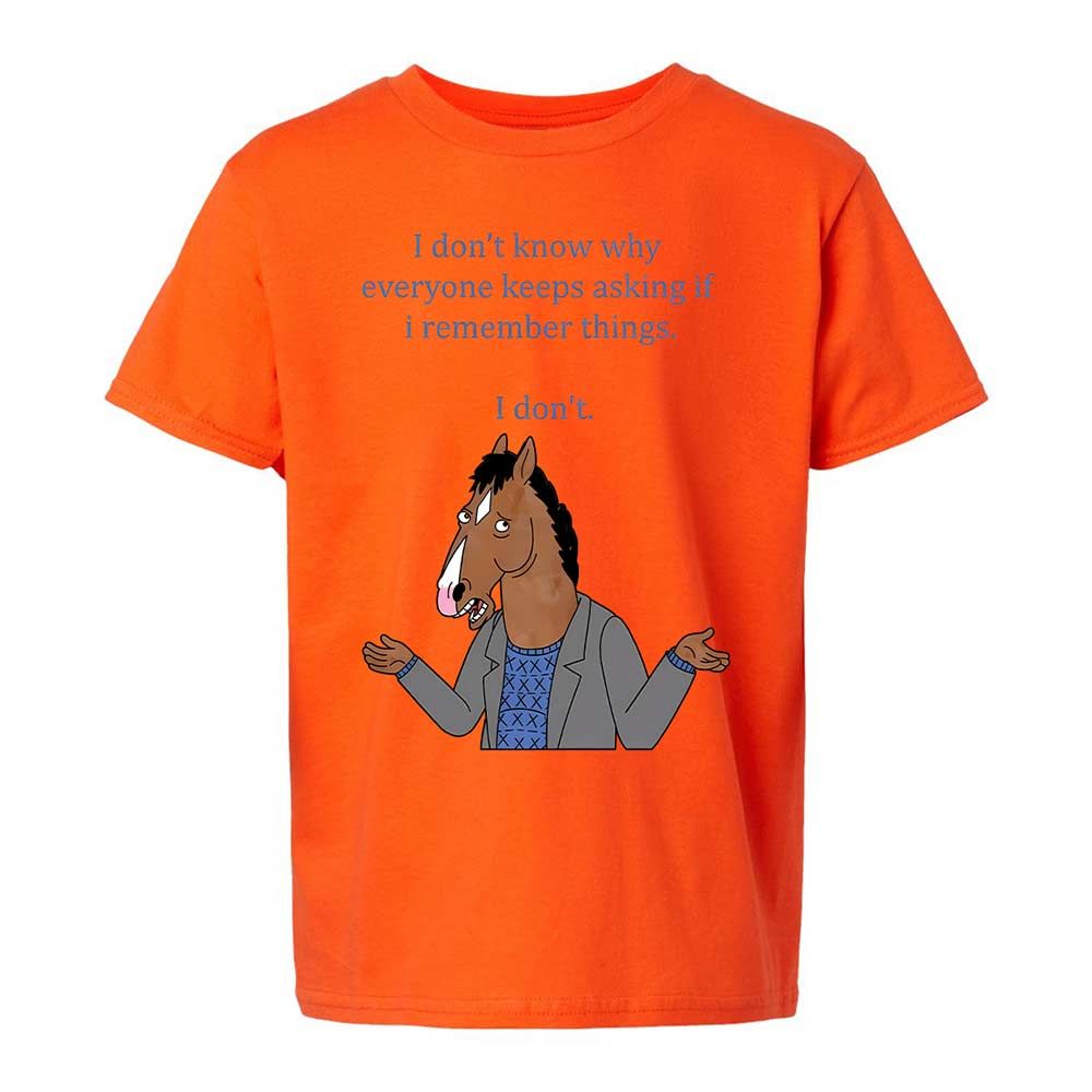 Kids T-Shirt - SKNK7T6Z - Orange - 13