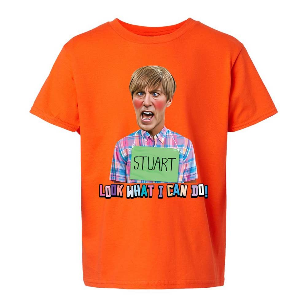 Kids T-Shirt - E7GXKW8F - Orange - 13